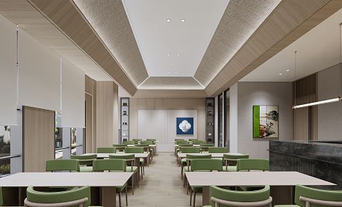 New Chinese Restaurant 3d model