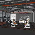 Gym 3d model