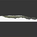 3D Mountainous Terrain Model With Snowy Peaks And Colorful Topographic Details