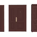 Single door 3d model