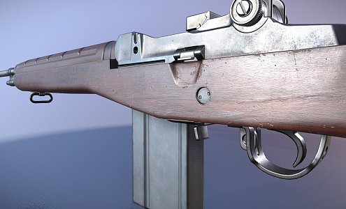 Weapon Rifle 3d model