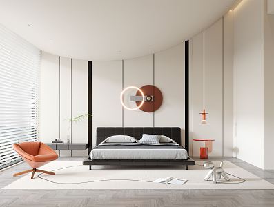 Modern Bedroom 3d model