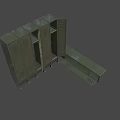 Metal Storage Lockers With Multiple Units Open Doors And Side Bench For Storage