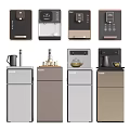 Modern Household Appliances Various Styles And Control Panels For Home Use