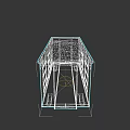 Green Building Waste Container Filled with Various Mixed Waste Materials