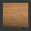 Rustic Wooden Storage Cabinet With Double Doors Handle Details And Natural Wood Texture