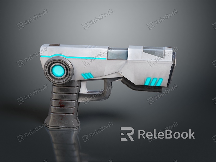 Science Fiction Firearms Next Generation Firearms Science Fiction Game Gun Game Firearms Game Gun Concept Gun Laser Gun model