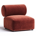 Modern single sofa 3d model