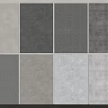 Various Textured Wall Panels In Neutral Colors For Interior Design 3d model