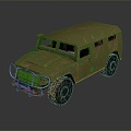 Bulletproof Car Armed Jeep Armed Car Armed Bulletproof Car Military Jeep Off-road Jeep Humvee 3d model