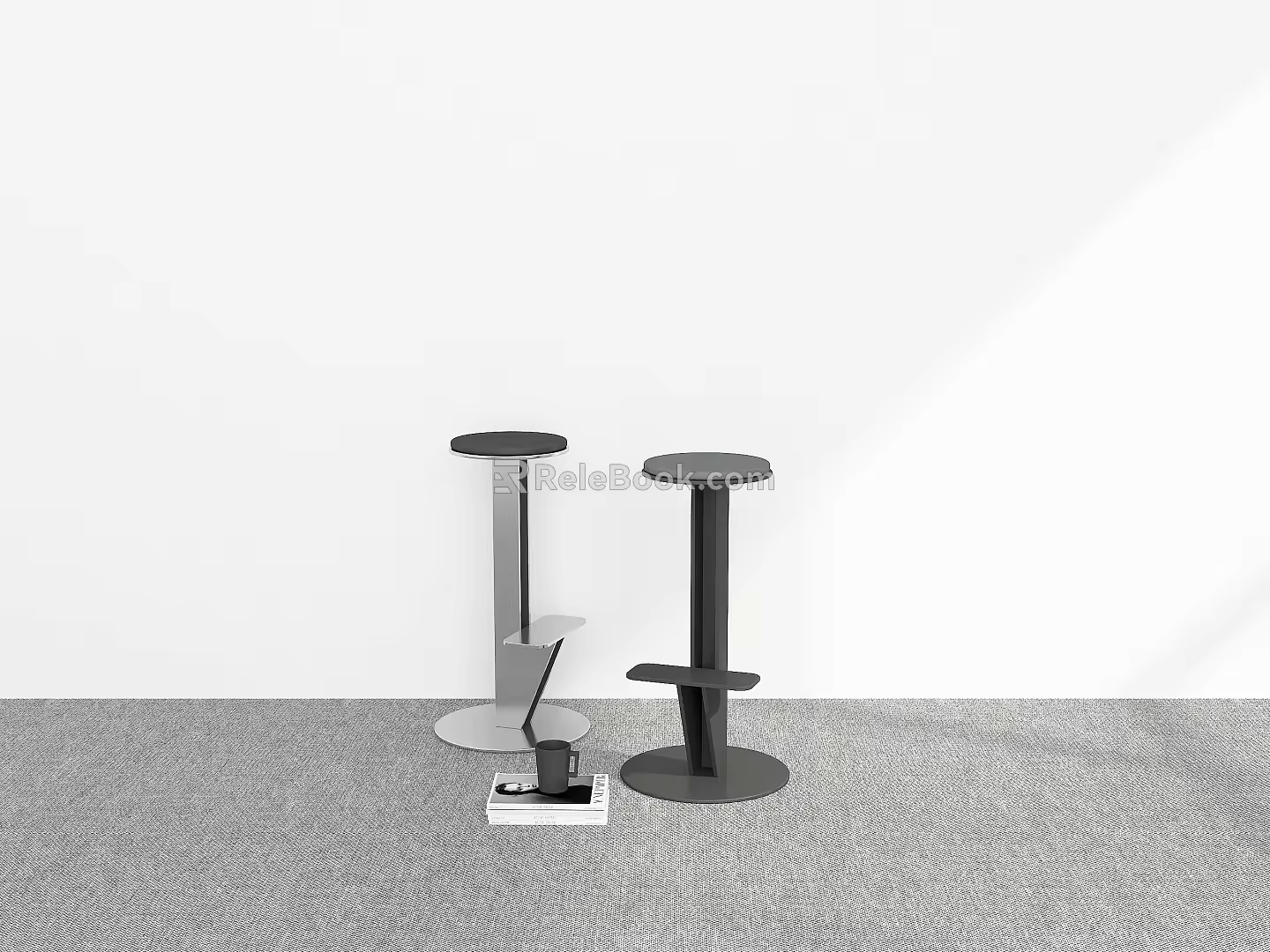 Bar Stool Bar Stool Ornaments Bar Stool High Stool 3d model