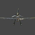 Aircraft Fighter 3d model