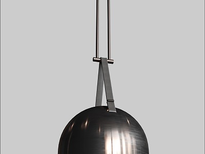 Industrial wind chandelier lamp model