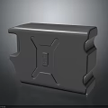 Gray Plastic Household Item With Structural Design And Practical Features For Daily Use