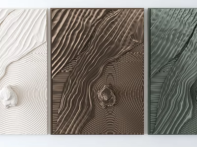 Modern Wall Decoration 3d model Modern Wall Decoration 3d model