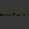Ancient Circular Bronze Mirror Sculpture With Intricate Patterns And Ornate Details
