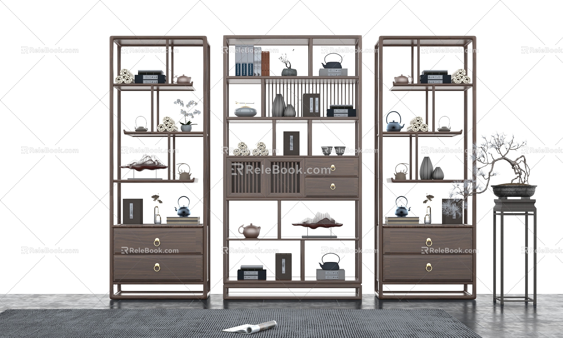 Chinese Antique Rack 3d model