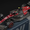 Car Racing Formula F1 Racing Kart 3d model
