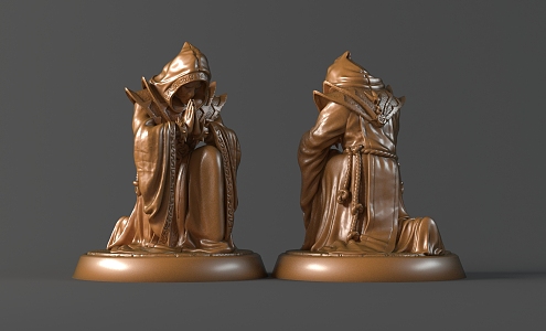 Archmage Warlock 3d model