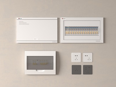 Modern switch meter box main switch model