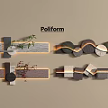 Modern Wall Hangings with Geometric Shapes Plant Accents and Textured Surfaces