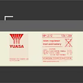 YUASA NP7 12 12V 7Ah Lead Acid Battery For Electronic Devices