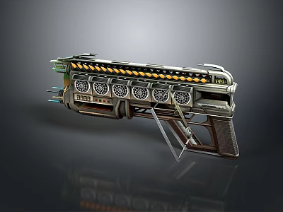 Science Fiction Weapon Future Weapon Science Fiction Equipment Concept Weapon Next Generation Weapon Next Generation Equipment 3d model
