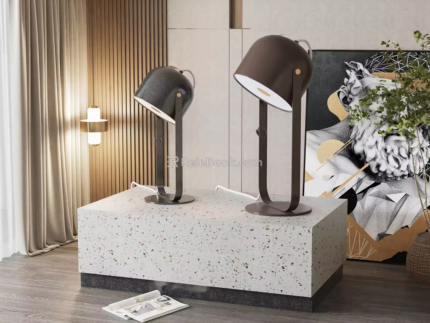 Modern Table Lamp Table Lamp Combination 3d model