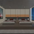 Tranquil Modern SPA Sauna Interior With Wooden Benches And Soft Ambient Lighting