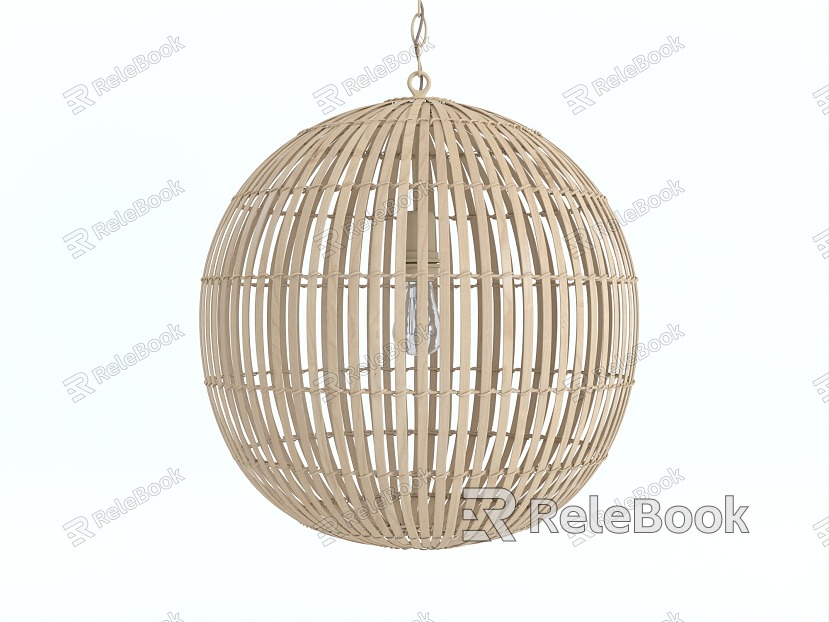 Handmade Rattan Chandelier Japanese Style Rattan Chandelier Homestay Chandelier Restaurant Handmade Lamps Pastoral Dining Table Rattan Lamps model