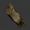 Natural Mossy Stone With Rough Surface And Organic Shape For Decorative Use