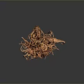 Wood And Stone Decorative Artwork With Natural Irregular Shape And Textured Surface