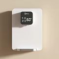 Midea White Kitchen Appliance With Digital Display Showing 60°C Temperature