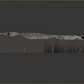 3D Model of Ancient Archaeological Site With Stepped Structure and Water Basin