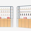 shelf cosmetics shelf 3d model