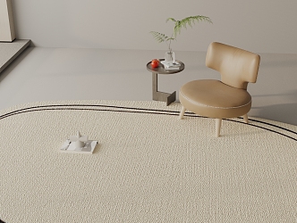 Modern Moulding Carpet 3d model