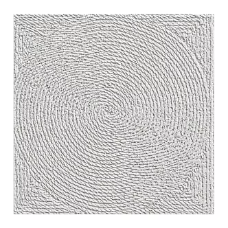 Modern wall decoration wall decoration carving art 3d model