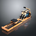 Home Fitness Rowing Machine With LCD Display Comfortable Seat And Ergonomic Handles