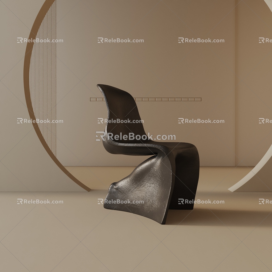 Modern Dining Chair 3d model