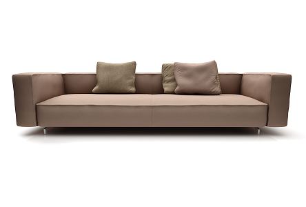 modern double sofa 3d model