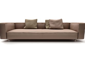 modern double sofa 3d model