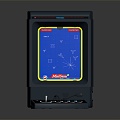 Game Machine Antique Game Machine Classical Game Machine Retro Game Machine 3d model