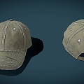 hat sun hat sun hat canvas hat cartoon hat baseball cap 3d model