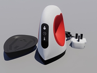 Hot Press 3d model