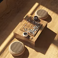Cozy Go Board Game Entertainment with Wooden Table Round Cushions Tea Cup in Sunlit Room