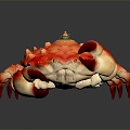 Modern Crab Sea Crab River Crab Hairy Crab 3d model