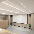 Modern Lecture Hall 3d model