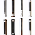 Modern Tower Air Cooler Fans With Various Styles White Black And Wooden Base