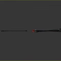 Crossbow Bow Arrow Crossbow Mechanical Crossbow Shifting Bow and Arrow Shoot Distal Equipment Weapons 3d model