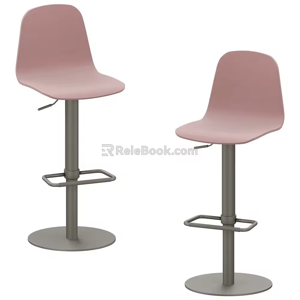 CANCIO Bar Chair 3d model